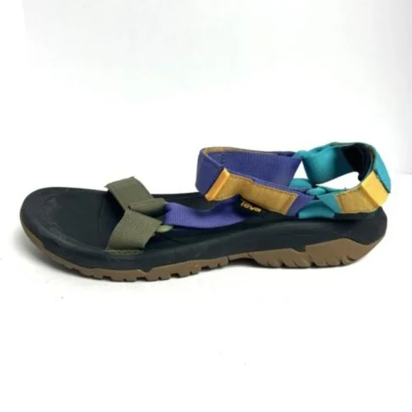 Teva Hurricane Mens Water Sandal Shoe Hiking Black Yellow Blue Red Green 10 Teva Mens Hurricane Ampsole Sport Outdoor Sandal Size 11  main image 3